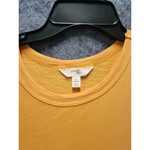 Terra & Sky Tree Trio color Oversize Top or Mini Dress - Picture 2 of 8